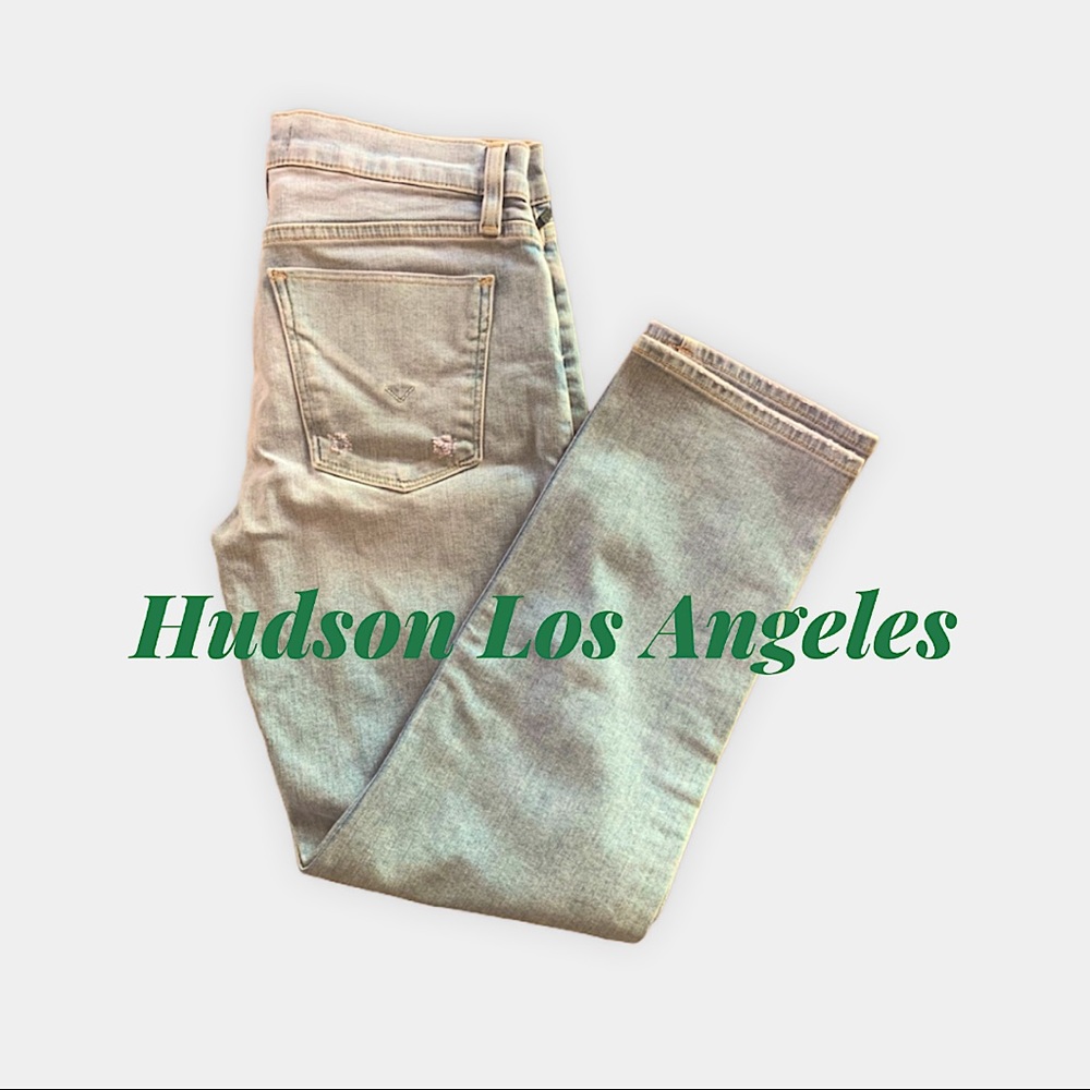 HUDSON Los Angeles brand mid-rise style jeans